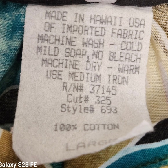 Hilo Hattie Floral Maxi Dress Women Size L Multicolor Tropical Hibiscus Ruffle - Picture 2 of 10